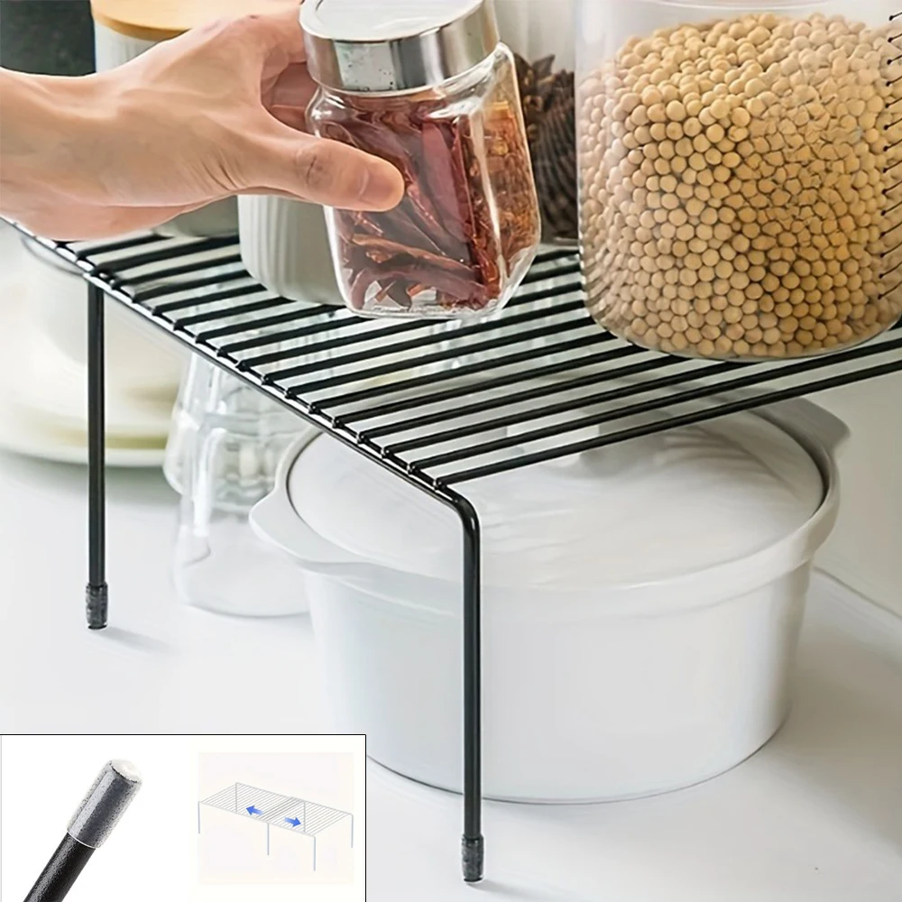Expandable Organizer Rack for Kitchen Countertop Cabinet Organizer Shelf Space Saving Non Slip Rustproof Kitchen Sink Holder신축틀
Expandable Organizer Rack for Kitchen Countertop Cabinet Organizer Shelf Space Saving Non Slip Rustproof Kitchen Sink Holder신축틀
