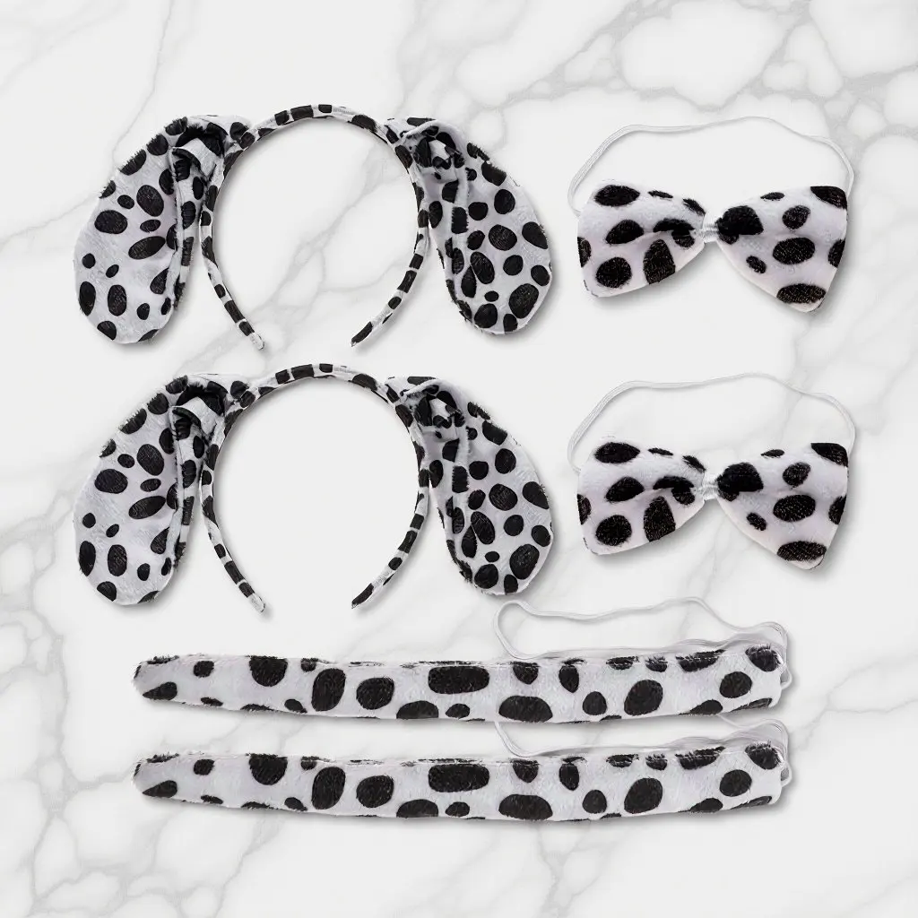 2Sets Animal Ear Headband Tail Set Children Costume Play Prop Lightweight Rational Size Fun Photo Session Party Supply Animal
2Sets Animal Ear Headband Tail Set Children Costume Play Prop Lightweight Rational Size Fun Photo Session Party Supply Animal