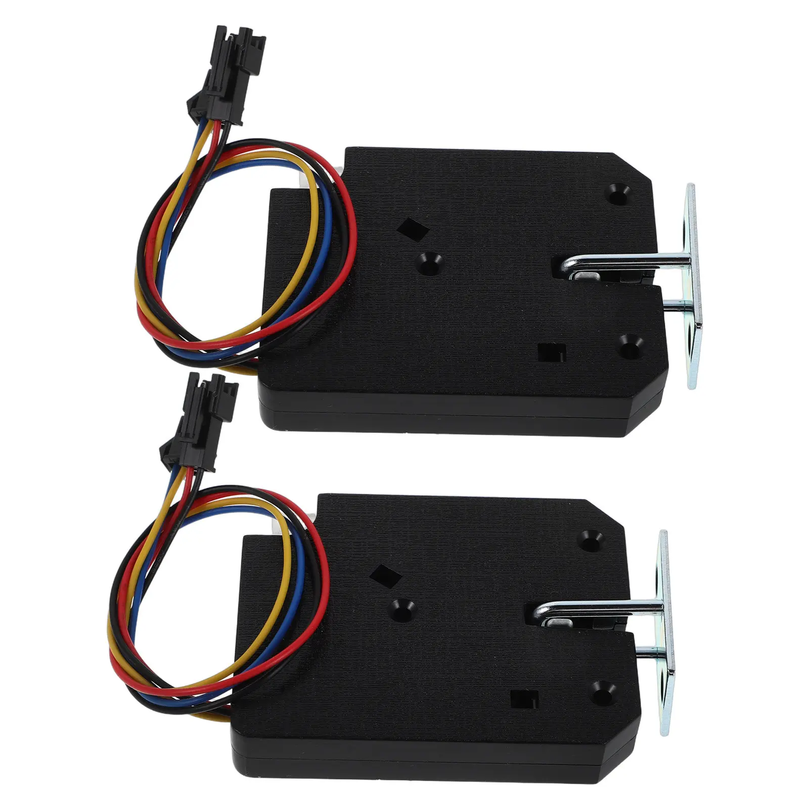 2Pcs Black Titanium Alloy Electronic Bolt Lock Dc 5V Cabinet Drawer Lock for Office Home Storage Locker Vending
2Pcs Black Titanium Alloy Electronic Bolt Lock Dc 5V Cabinet Drawer Lock for Office Home Storage Locker Vending