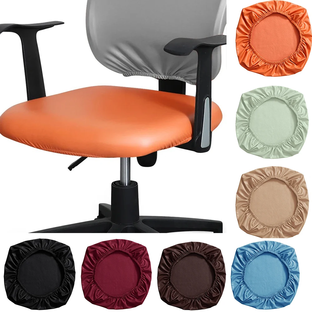 Waterproof PU Leather Computer Chair Case OfficeChair Cover Split Chair Slipcover Elastic 38-48cm Office Hotel Chair Seat Cover
Waterproof PU Leather Computer Chair Case OfficeChair Cover Split Chair Slipcover Elastic 38-48cm Office Hotel Chair Seat Cover