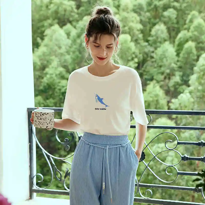 OLrain Knitted Sequin Embroidery T-shirt 2025 Spring Summer Solid Casual Simple Round Neck Loose Fit Women Clothing O23XT81066
OLrain Knitted Sequin Embroidery T-shirt 2025 Spring Summer Solid Casual Simple Round Neck Loose Fit Women Clothing O23XT81066