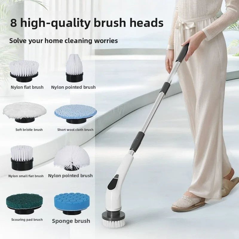 Adjustable Electric Cleaning Brush Handheld Powerful Scrubber for Kitchen Bathroom Glass Household Cleaning
Adjustable Electric Cleaning Brush Handheld Powerful Scrubber for Kitchen Bathroom Glass Household Cleaning