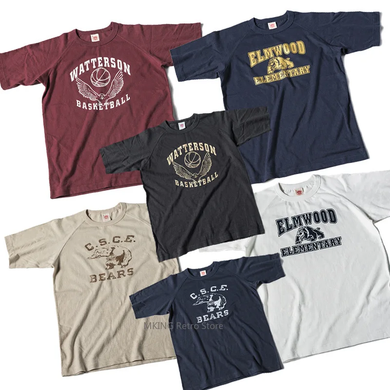 NON STOCK Мужская спортивная футболка с коротким рукавом и круглым вырезом в американском стиле ретро 260G с коротким рукавом реглан
NON STOCK Мужская спортивная футболка с коротким рукавом и круглым вырезом в американском стиле ретро 260G с коротким рукавом реглан