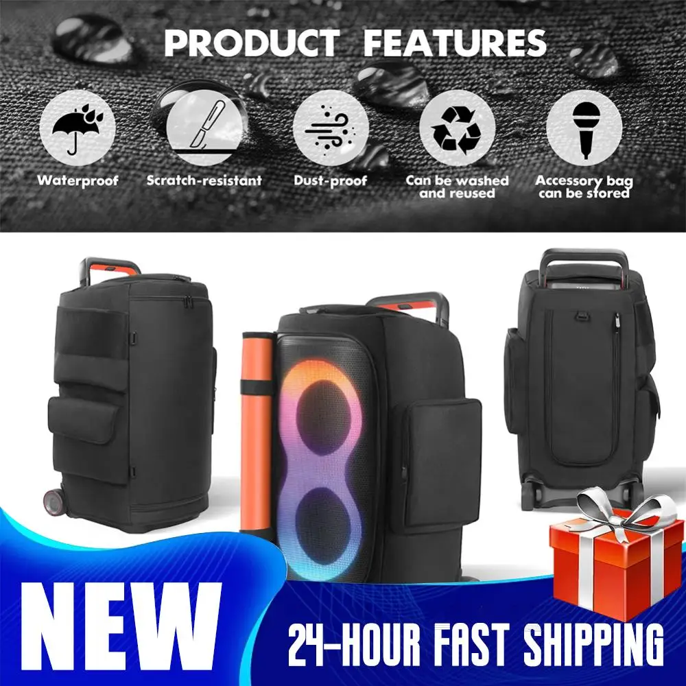 Speaker Protective Case Dust Cover for JBL PARTYBOX 520 Portable Speaker Double-Sided Speaker Storage Bag with Mic Pocket
Speaker Protective Case Dust Cover for JBL PARTYBOX 520 Portable Speaker Double-Sided Speaker Storage Bag with Mic Pocket