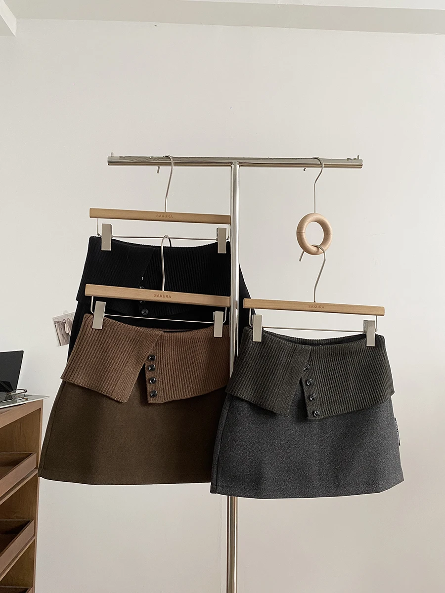 Spring 2026 Korean Style High Waist A-Line Skirt Slim Fit Knitted Paneling False Two-Piece Design Women's Skirts
Spring 2026 Korean Style High Waist A-Line Skirt Slim Fit Knitted Paneling False Two-Piece Design Women's Skirts