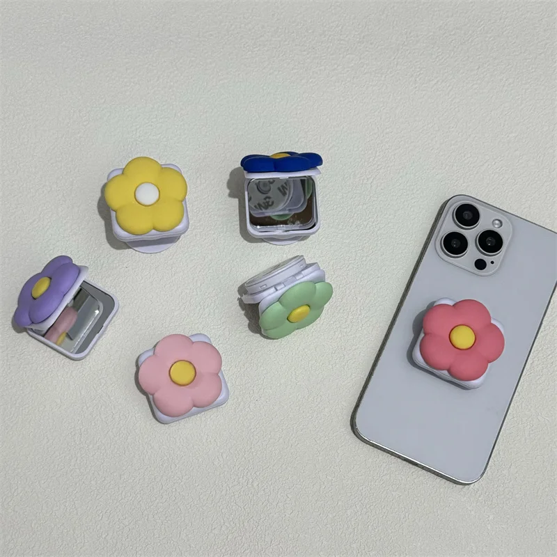 2 In 1 Mirror Little Flower Foldable Finger Ring Griptok Phone Holder For iPhone Samsung Support Socket Pocket Grip Tok Bracket
2 In 1 Mirror Little Flower Foldable Finger Ring Griptok Phone Holder For iPhone Samsung Support Socket Pocket Grip Tok Bracket