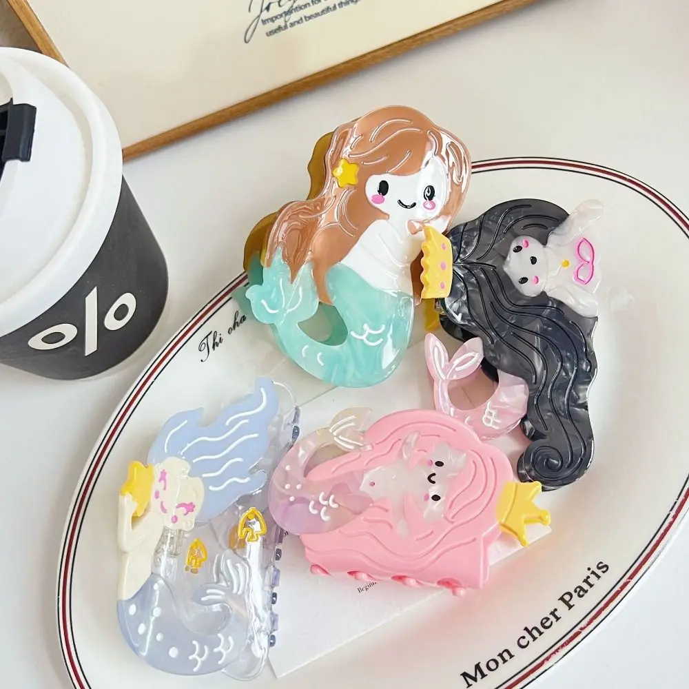 Sweet Geometry Cartoon Mermaid Hair Claw Ponytail Clip Lovely Creative Hair Claw Novetly Acetic Acid Shark Clip Girls
Sweet Geometry Cartoon Mermaid Hair Claw Ponytail Clip Lovely Creative Hair Claw Novetly Acetic Acid Shark Clip Girls