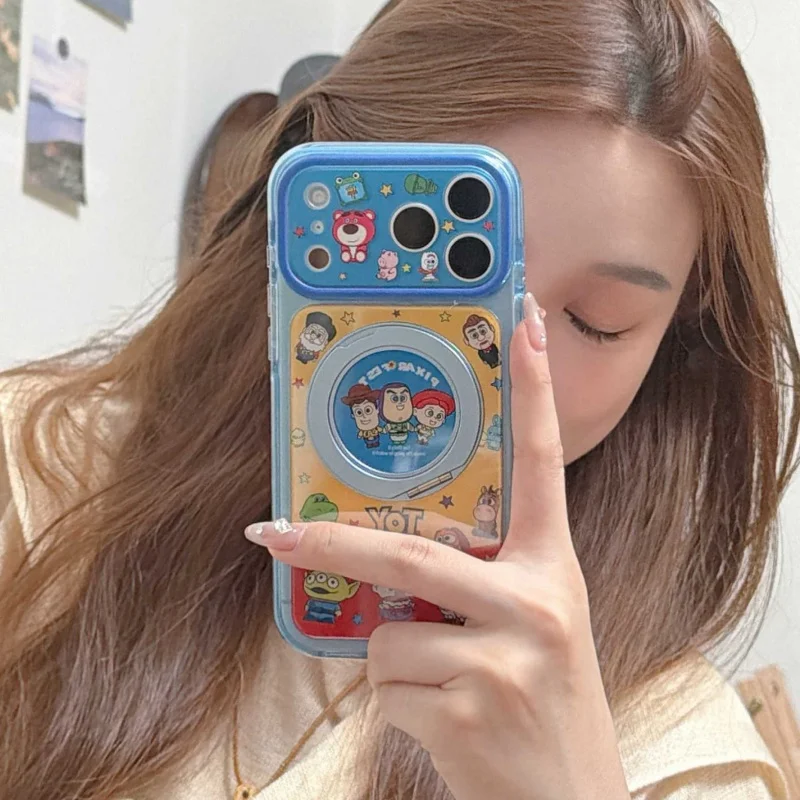 Kawaii Cartoon Toy Story Phone Case For iPhone 17 Pro 16 15 Pro Max Protective Cover with Rotation Stand Cute Cases For Apple 16
Kawaii Cartoon Toy Story Phone Case For iPhone 17 Pro 16 15 Pro Max Protective Cover with Rotation Stand Cute Cases For Apple 16