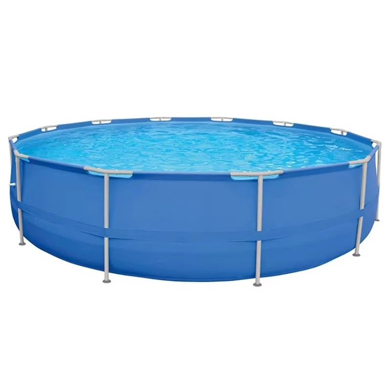 Round Above Ground Pool Metal Frame Family Garden Swimming Pools with Filter Pump and Ladder
Round Above Ground Pool Metal Frame Family Garden Swimming Pools with Filter Pump and Ladder