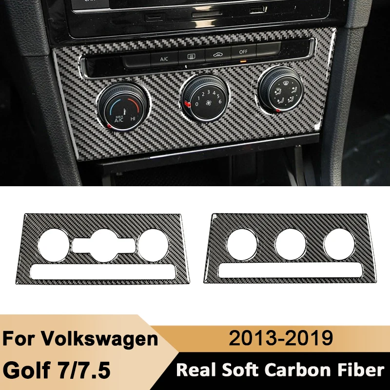 Carbon Fiber Car Center Console CD Multimedia Panel Trim Frame Decorative Sticker For Volkswagen Golf 7 Golf 7.5 2013-2019
Carbon Fiber Car Center Console CD Multimedia Panel Trim Frame Decorative Sticker For Volkswagen Golf 7 Golf 7.5 2013-2019
