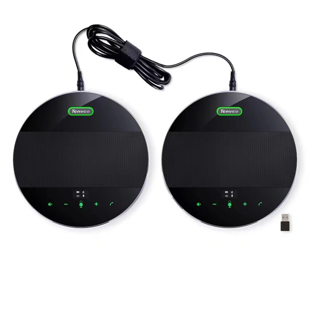 2024 Hot Sales TENVEO Omnidirectional Speakerphone M5BEX USB//Wireless Noise Reduction Portable Conference Speakerphone
2024 Hot Sales TENVEO Omnidirectional Speakerphone M5BEX USB//Wireless Noise Reduction Portable Conference Speakerphone