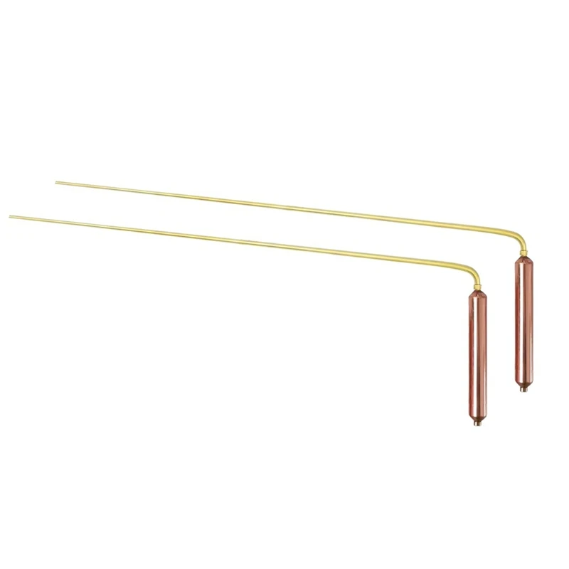 Dowsing Rods Withcopper Handles Metal Detector Forwater Treasure Finding Tools Copper Probing Rod
Dowsing Rods Withcopper Handles Metal Detector Forwater Treasure Finding Tools Copper Probing Rod