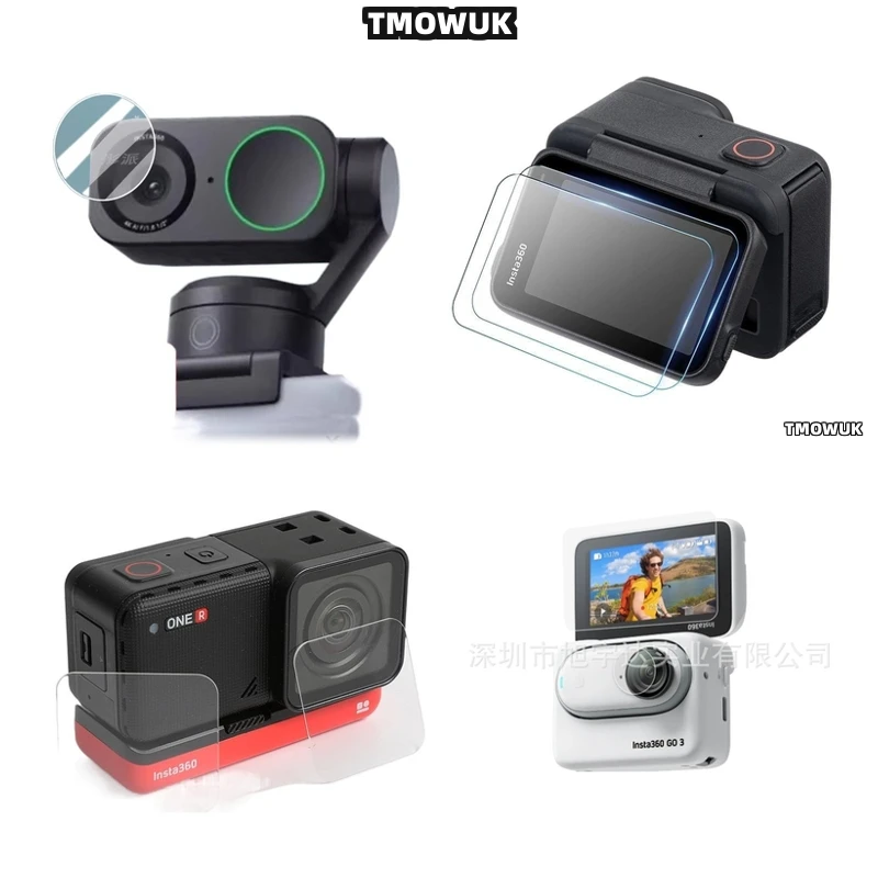 Hard Tempered Glass LCD Screen Protector + TPU Soft Lens Film Cover For Insta360 GO 3S Case For Insta360 One RS Link 2 Link 2C G
Hard Tempered Glass LCD Screen Protector + TPU Soft Lens Film Cover For Insta360 GO 3S Case For Insta360 One RS Link 2 Link 2C G