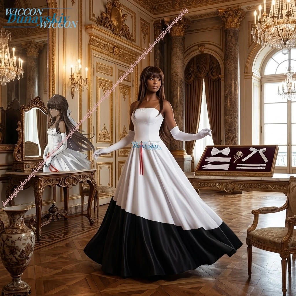 Women Maid Dress Halloween Outfits Cos Fate Strange Fake Tiné Chelc Cosplay Costume Anime Game Character Outfit Dress With Apron
Women Maid Dress Halloween Outfits Cos Fate Strange Fake Tiné Chelc Cosplay Costume Anime Game Character Outfit Dress With Apron
