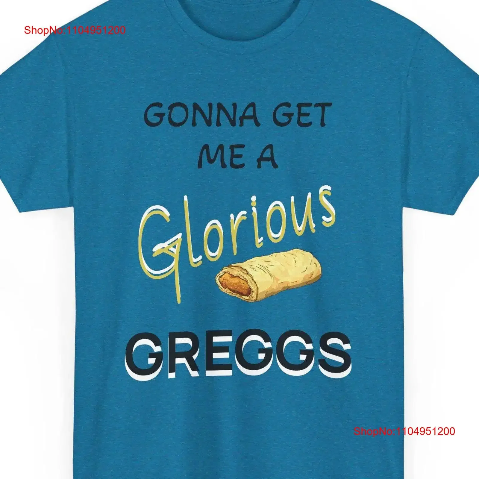 Greggs Bakery Lover T Shirt Cotton Bread Lovers Foodie Top Fan Apparel vintage Washed Stylish Top For Everyday Wear Slightly
Greggs Bakery Lover T Shirt Cotton Bread Lovers Foodie Top Fan Apparel vintage Washed Stylish Top For Everyday Wear Slightly