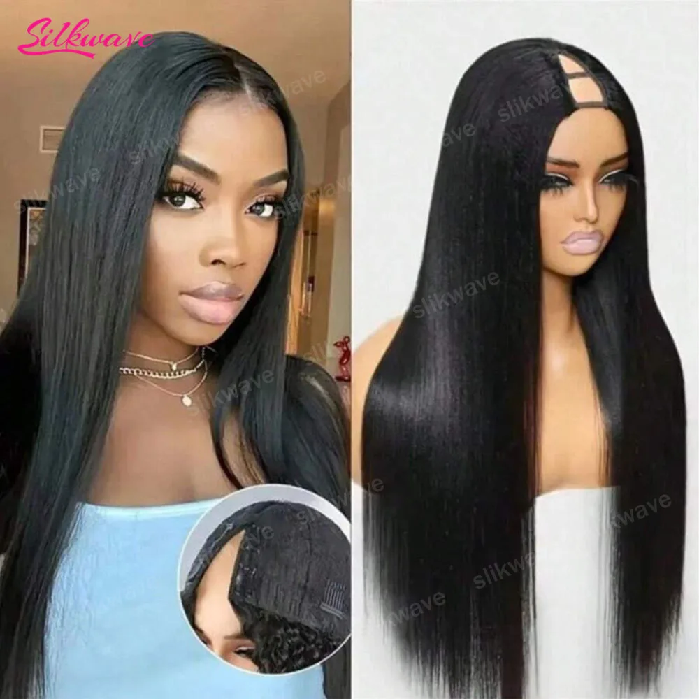 30 32 Inch V Part Straight Human Hair Wigs for Women Remy Hair Brazilian Natural Black Color No Leave Out Upgrade U Part Wigs
30 32 Inch V Part Straight Human Hair Wigs for Women Remy Hair Brazilian Natural Black Color No Leave Out Upgrade U Part Wigs
