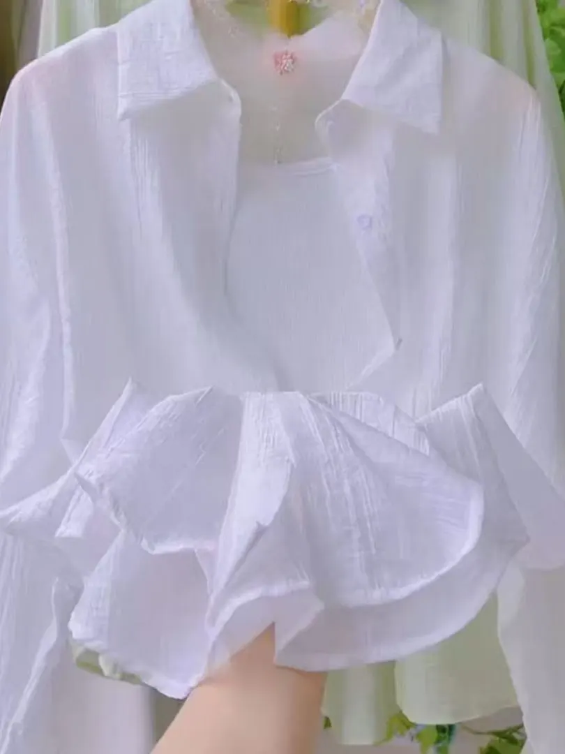 Рубашки с длинным рукавом, женские минималистичные атласные блузки на пуговицах, пышные рукава, завязанная талия, элегантный женский офис, осенний вид
Рубашки с длинным рукавом, женские минималистичные атласные блузки на пуговицах, пышные рукава, завязанная талия, элегантный женский офис, осенний вид