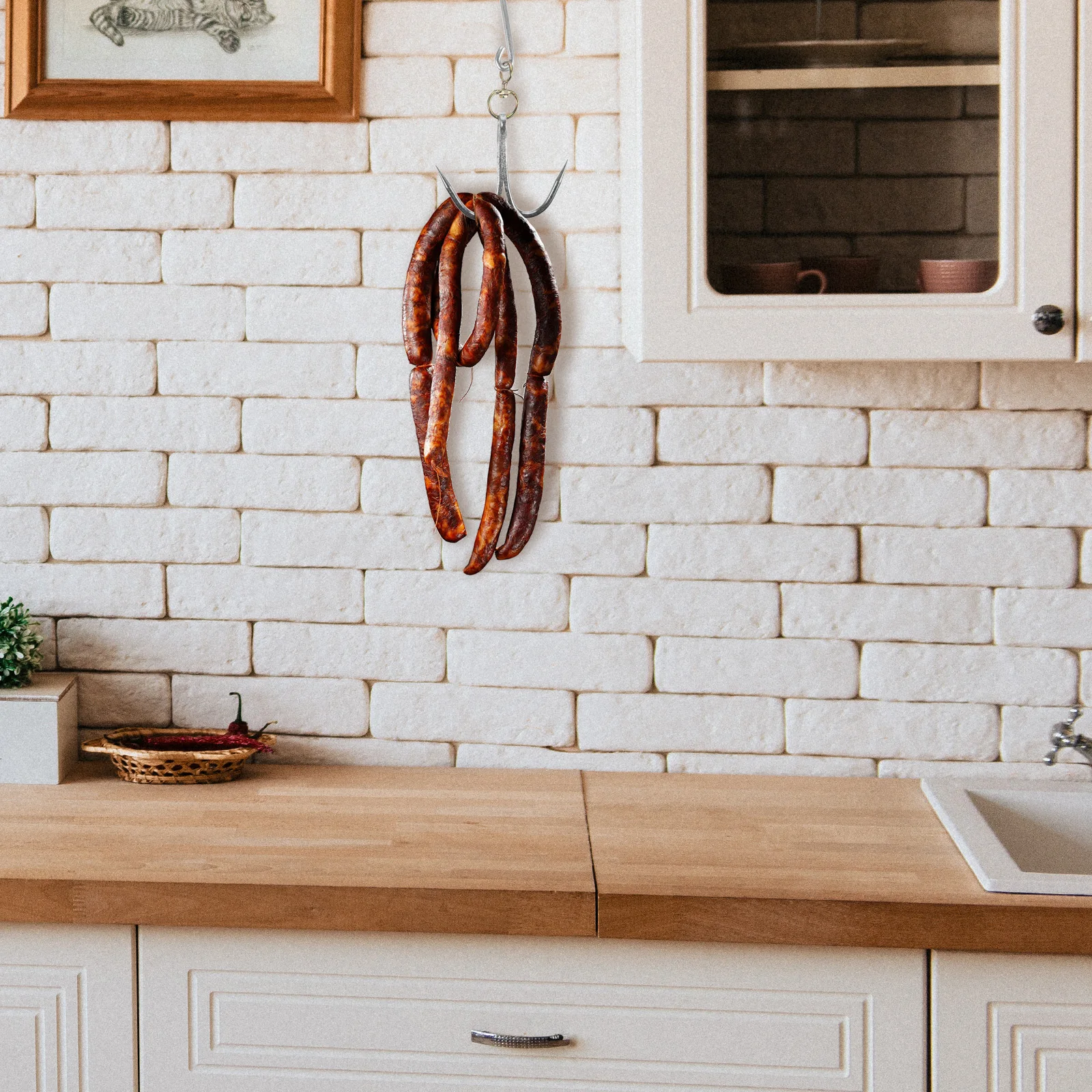 Double Hook Sausage Butcher Hooks for Hanging Beef Steel Meat Processing Supplies Processing Tools Metal Universal Hooks Storage
Double Hook Sausage Butcher Hooks for Hanging Beef Steel Meat Processing Supplies Processing Tools Metal Universal Hooks Storage