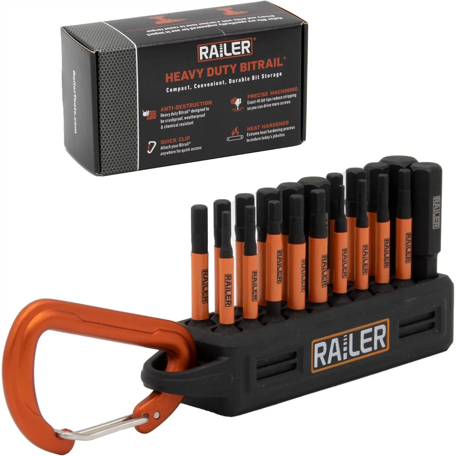 20pc Hex Bit Set with Impact Driver, S2 Steel Allen Wrench Set with Holder & Carabiner for Furniture Screws
20pc Hex Bit Set with Impact Driver, S2 Steel Allen Wrench Set with Holder & Carabiner for Furniture Screws