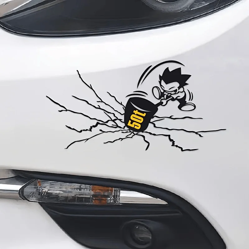 Violent boy personalized scratch sticker, funny car sticker, car sticker crack, heavy hammer crack, rear sticker
Violent boy personalized scratch sticker, funny car sticker, car sticker crack, heavy hammer crack, rear sticker