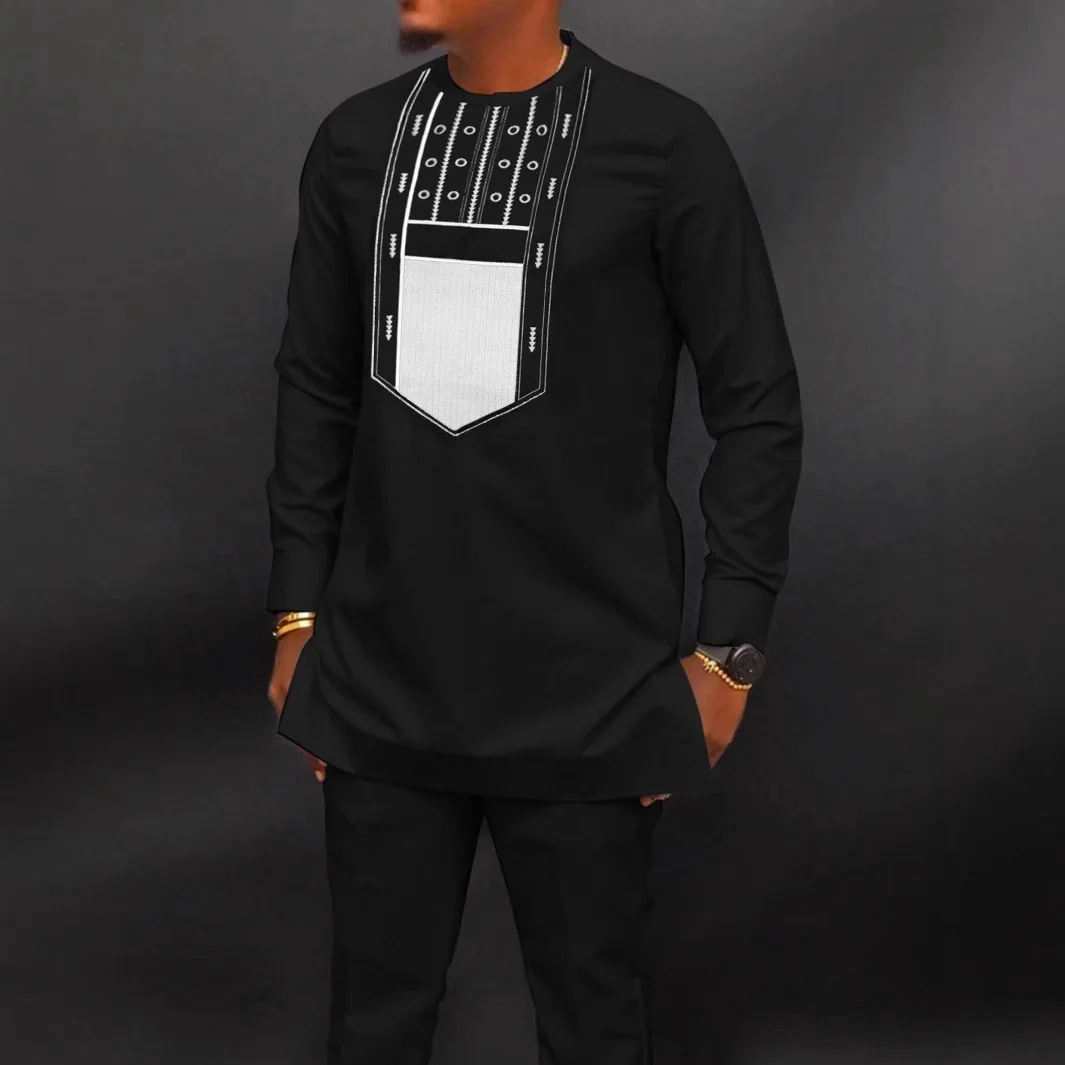 Men's suits pants jackets shirts solid color long sleeves wedding social and ethnic style clothing
Men's suits pants jackets shirts solid color long sleeves wedding social and ethnic style clothing