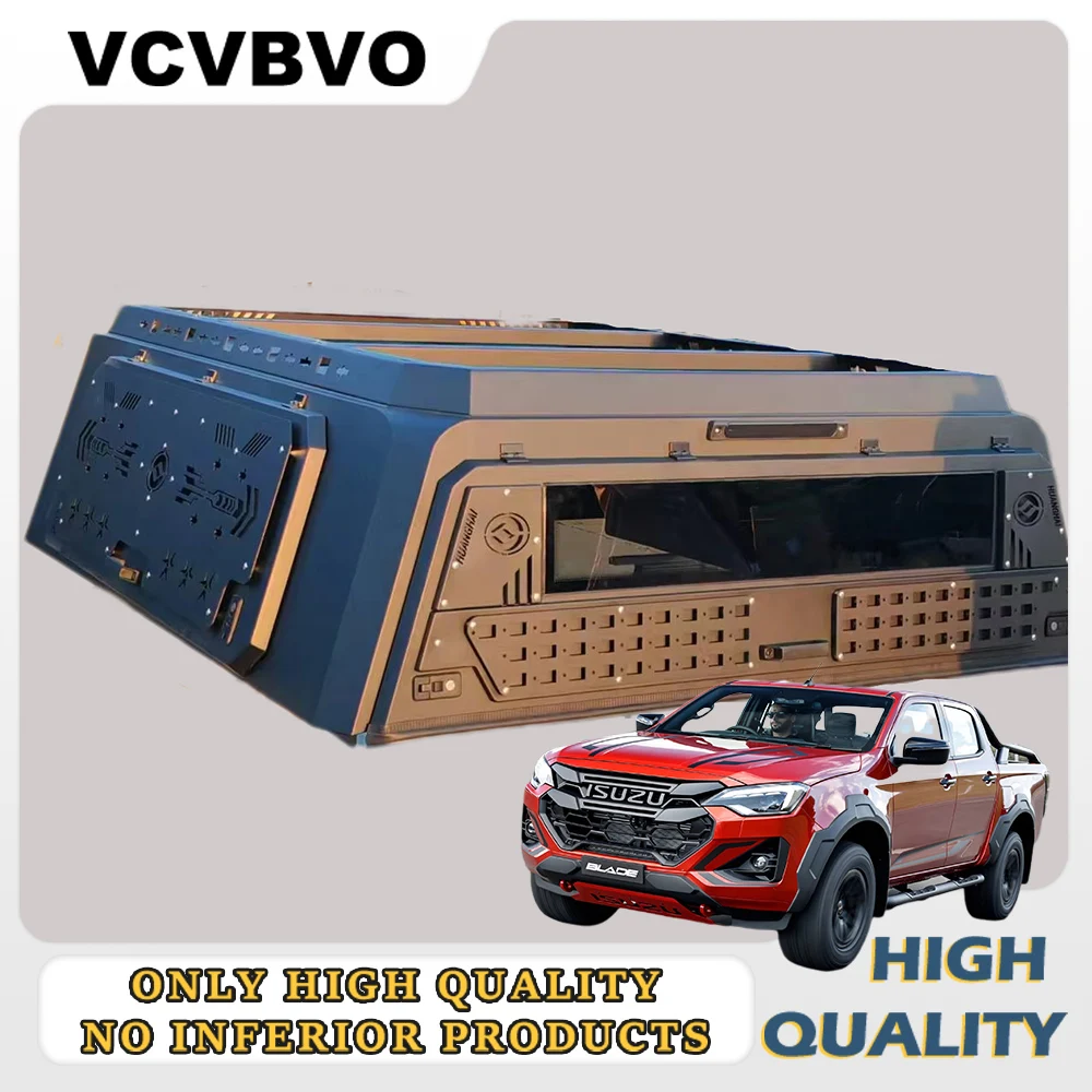 Rear Trunk High-top Luggage Rack with Three-sided Opening and Closing, Trunk Cargo Box Modification, Suitable for D‑Max
Rear Trunk High-top Luggage Rack with Three-sided Opening and Closing, Trunk Cargo Box Modification, Suitable for D‑Max