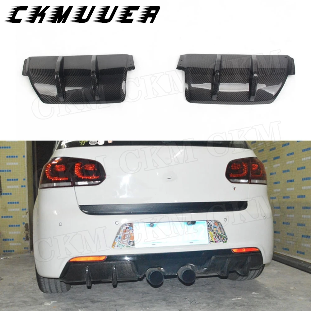 Для Volkswagen VW Golf 6 VI MK6 R20 2010-2013 Задний бампер Накладки Защита 2 шт. Углеродное волокно Задний диффузор для губ Стайлинг автомобиля
Для Volkswagen VW Golf 6 VI MK6 R20 2010-2013 Задний бампер Накладки Защита 2 шт. Углеродное волокно Задний диффузор для губ Стайлинг автомобиля