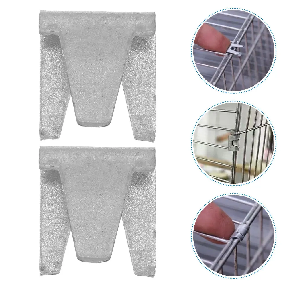 300Pcs Wire Cage Clips Metal Clamp for Bird Rabbit Chicken Cage Repairing Building Pet Supplies Bird Metal Clips
300Pcs Wire Cage Clips Metal Clamp for Bird Rabbit Chicken Cage Repairing Building Pet Supplies Bird Metal Clips