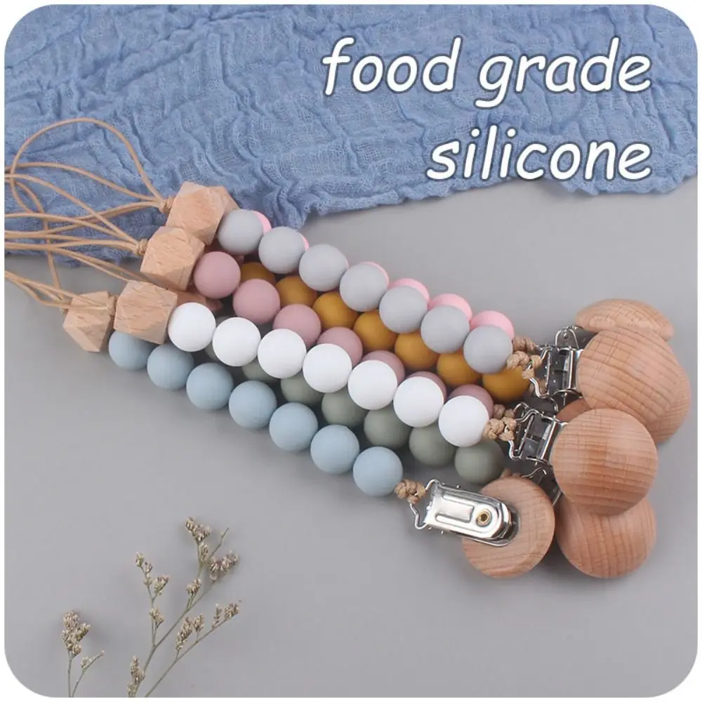 Baby Soother Holder Toddler Children Wood Baby Teether Toys Straps Pacifier Holder Clips Dummy Clips Baby Pacifier Chain
Baby Soother Holder Toddler Children Wood Baby Teether Toys Straps Pacifier Holder Clips Dummy Clips Baby Pacifier Chain
