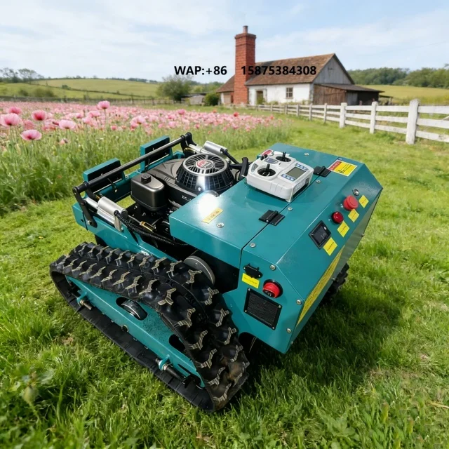Powered Tracked Remote Controlled DIY Industrial 190cc Self Propelled Lawnmower All Terrain Smart Weed Grass Cutting
Powered Tracked Remote Controlled DIY Industrial 190cc Self Propelled Lawnmower All Terrain Smart Weed Grass Cutting