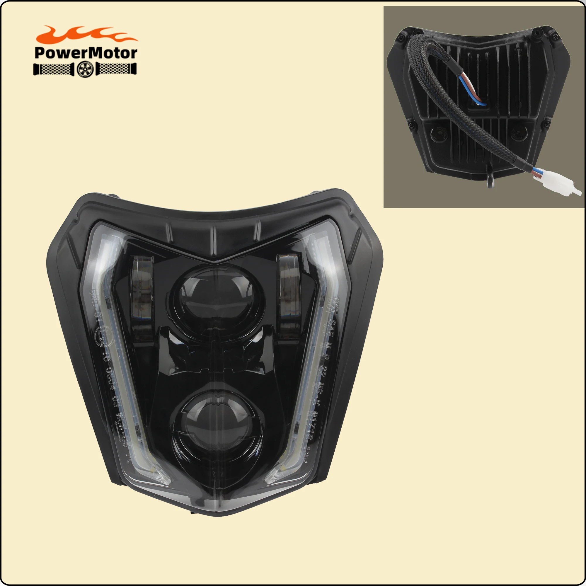 Motocross LED Headlight Lamp Core for KTM EXC SX XCW 250 300 450 Motorcycle Headlamp Wick Supermoto Accessories Enduro
Motocross LED Headlight Lamp Core for KTM EXC SX XCW 250 300 450 Motorcycle Headlamp Wick Supermoto Accessories Enduro