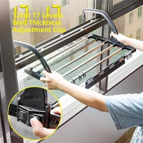 Outdoor Windproof Clothes Drng Ra Aluminum Window Stainl Steel Clothesline oe Drng Clamp Storage Organizer
Outdoor Windproof Clothes Drng Ra Aluminum Window Stainl Steel Clothesline oe Drng Clamp Storage Organizer
