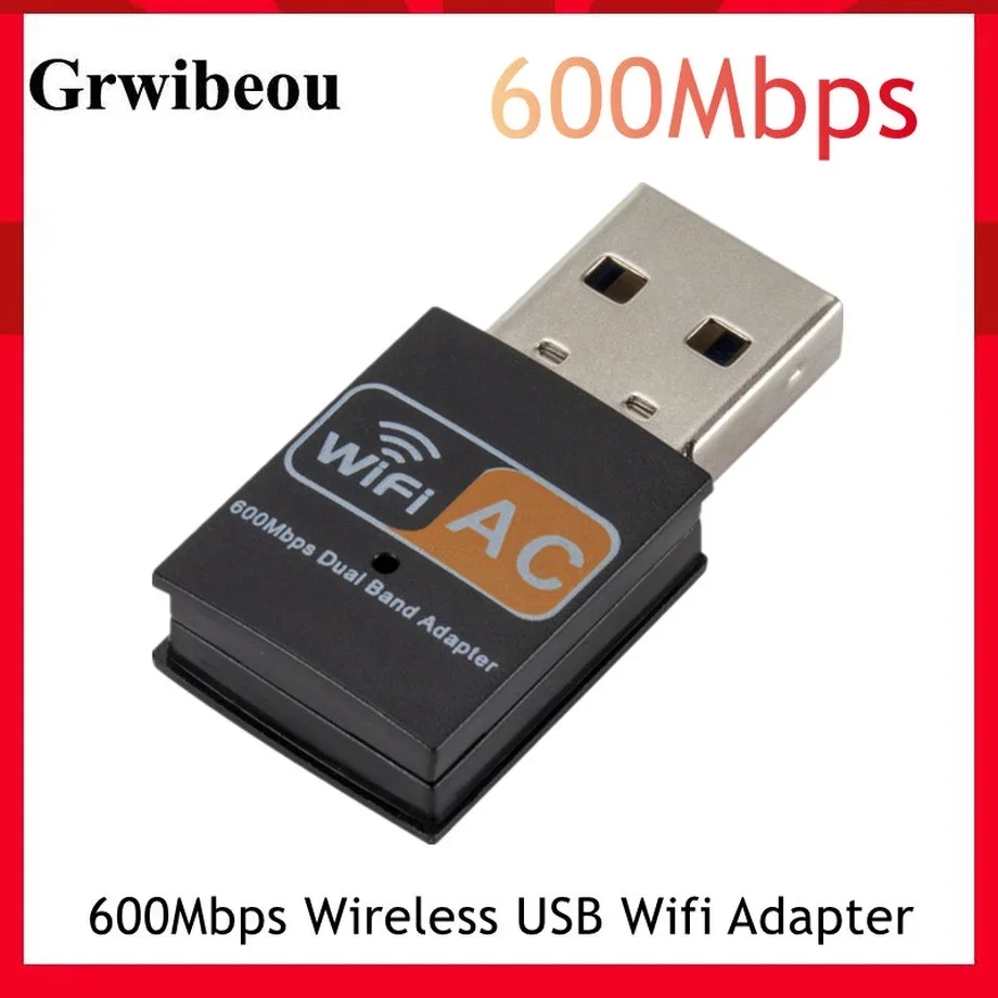 600 Мбит/с 2,4 ГГц + 5 ГГц двухдиапазонный USB-адаптер Wi-Fi Беспроводная сетевая карта Беспроводной USB-адаптер Wi-Fi Wi-Fi Dongle Сетевая карта ПК
600 Мбит/с 2,4 ГГц + 5 ГГц двухдиапазонный USB-адаптер Wi-Fi Беспроводная сетевая карта Беспроводной USB-адаптер Wi-Fi Wi-Fi Dongle Сетевая карта ПК