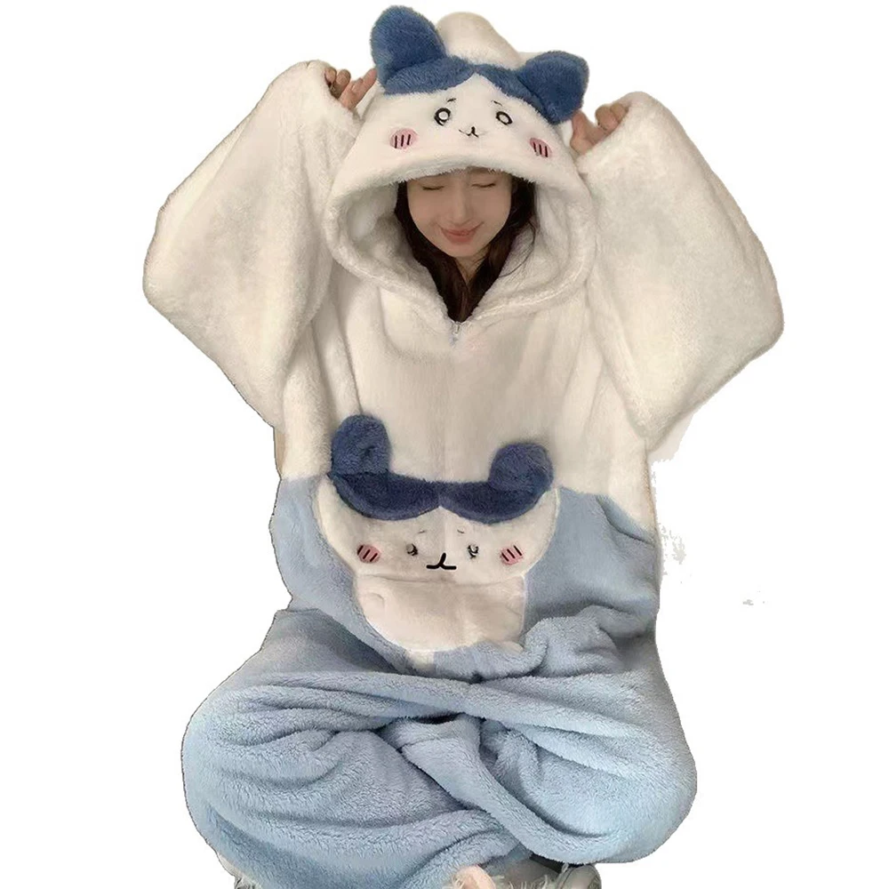 Adults Onesie Pajamas Flannel Cosplay Animal One Piece Sleepwear Suit Winter Women's Halloween Costume Christmas Homewear Blue
Adults Onesie Pajamas Flannel Cosplay Animal One Piece Sleepwear Suit Winter Women's Halloween Costume Christmas Homewear Blue