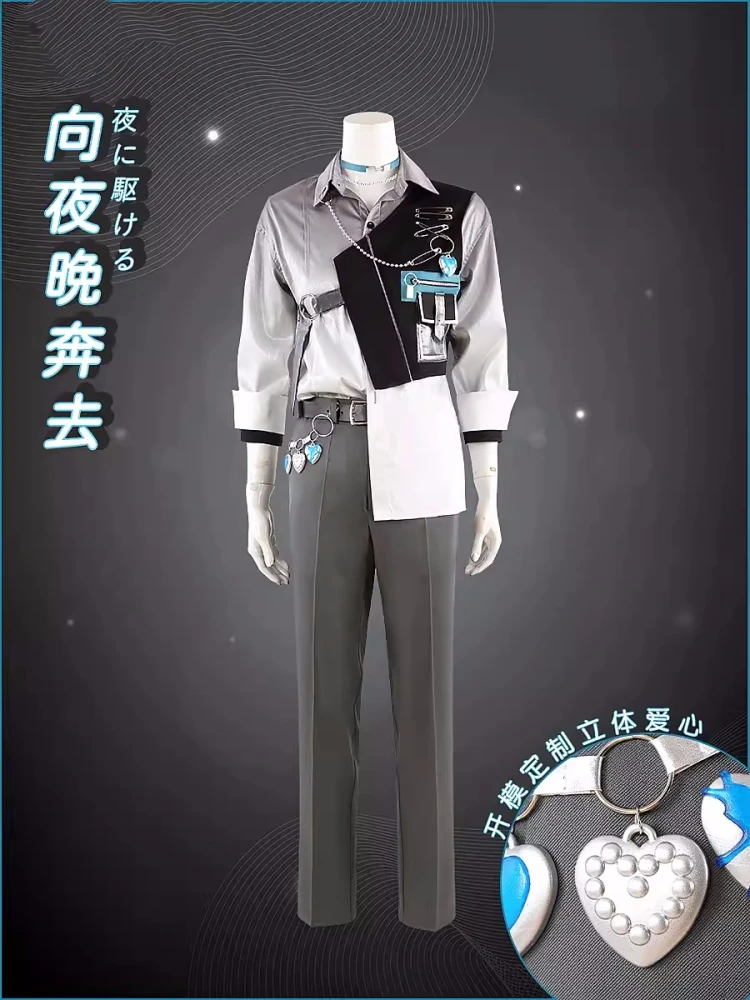 Ensemble Stars Cosplay ALKALOID DoubleFace Costume Anime Fashion Costumes Women Men Role Play Clothing Halloween Party Suit
Ensemble Stars Cosplay ALKALOID DoubleFace Costume Anime Fashion Costumes Women Men Role Play Clothing Halloween Party Suit