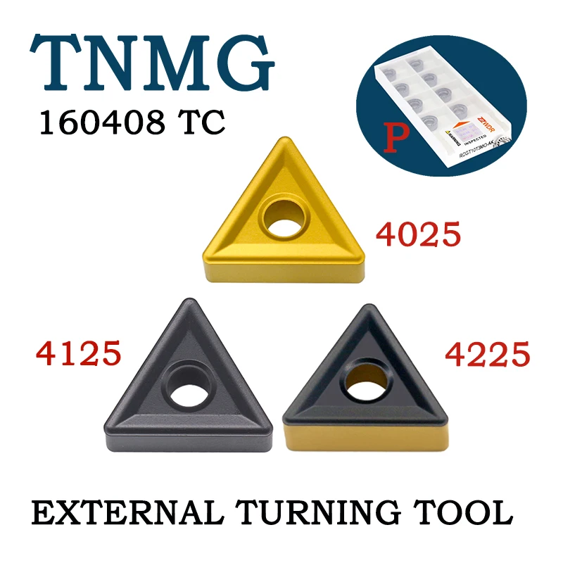 10 шт. TNMG 160408 TC 4025 4125 4225 Твердосплавная вставка Внешний токарный инструмент Лезвие для стальной части TNMG 1604 Токарный станок с ЧПУ для резки
10 шт. TNMG 160408 TC 4025 4125 4225 Твердосплавная вставка Внешний токарный инструмент Лезвие для стальной части TNMG 1604 Токарный станок с ЧПУ для резки