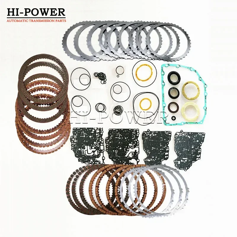 TF72 TF71 6F21AW GA6F21AW Transmission Master Overhaul Repair Kit Friction Steel Plate For BMW TF72SC Gearbox Seal Disc Kit
TF72 TF71 6F21AW GA6F21AW Transmission Master Overhaul Repair Kit Friction Steel Plate For BMW TF72SC Gearbox Seal Disc Kit