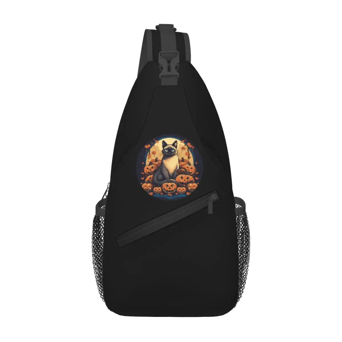 Siamese Cat Halloween, Love Cats Chest Bag Men Sling Crossbody Backpack Chest Bag Travel Hiking Daypack Shoulder Bag
Siamese Cat Halloween, Love Cats Chest Bag Men Sling Crossbody Backpack Chest Bag Travel Hiking Daypack Shoulder Bag