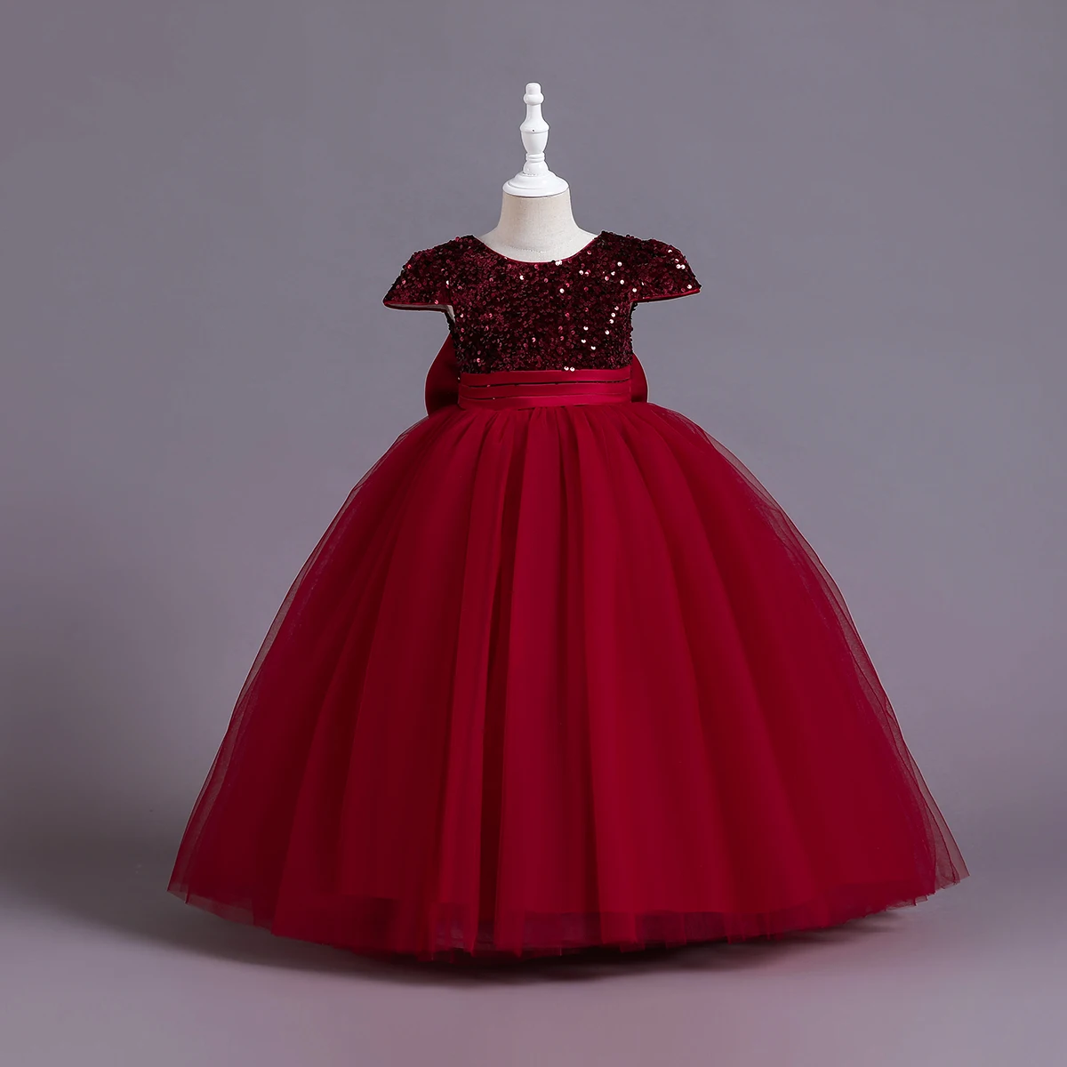 Christmas Sequins Kids Evening Dresses Girls Lace Elegant Wedding Dress Long Robe Clothing Princess Formal Gown 4-12 Years
Christmas Sequins Kids Evening Dresses Girls Lace Elegant Wedding Dress Long Robe Clothing Princess Formal Gown 4-12 Years