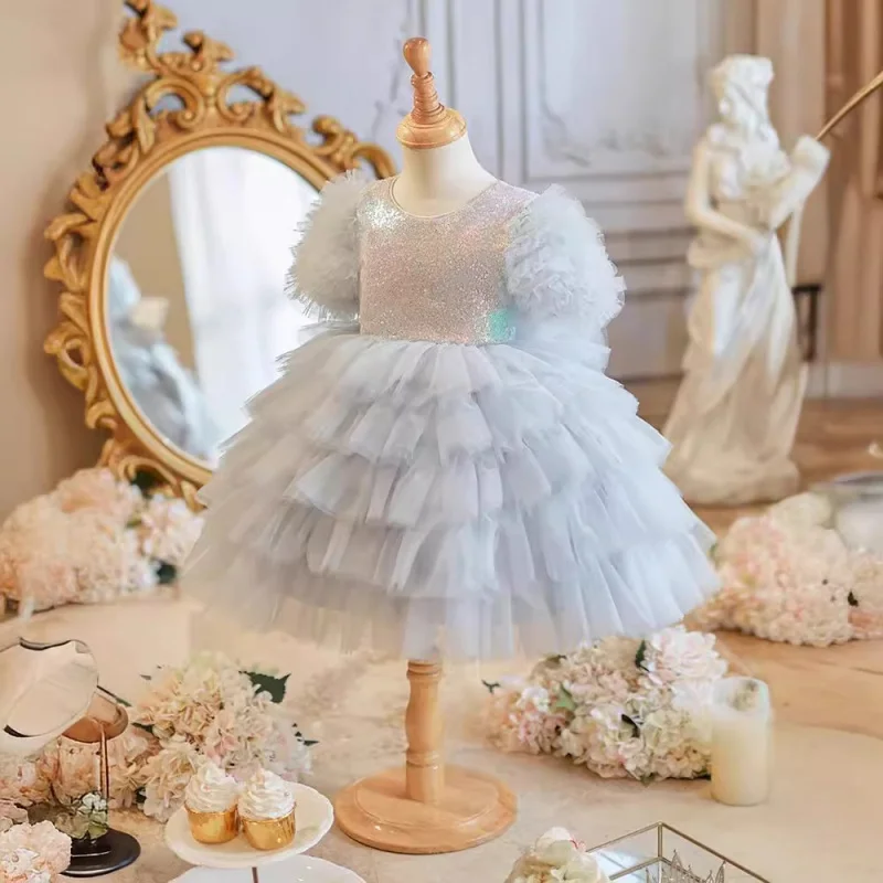 One-Year-Old Girl's Spring Fashionable Children's Birthday Piano Performance Host High-End Princess Dress Show Puffy Dress
One-Year-Old Girl's Spring Fashionable Children's Birthday Piano Performance Host High-End Princess Dress Show Puffy Dress