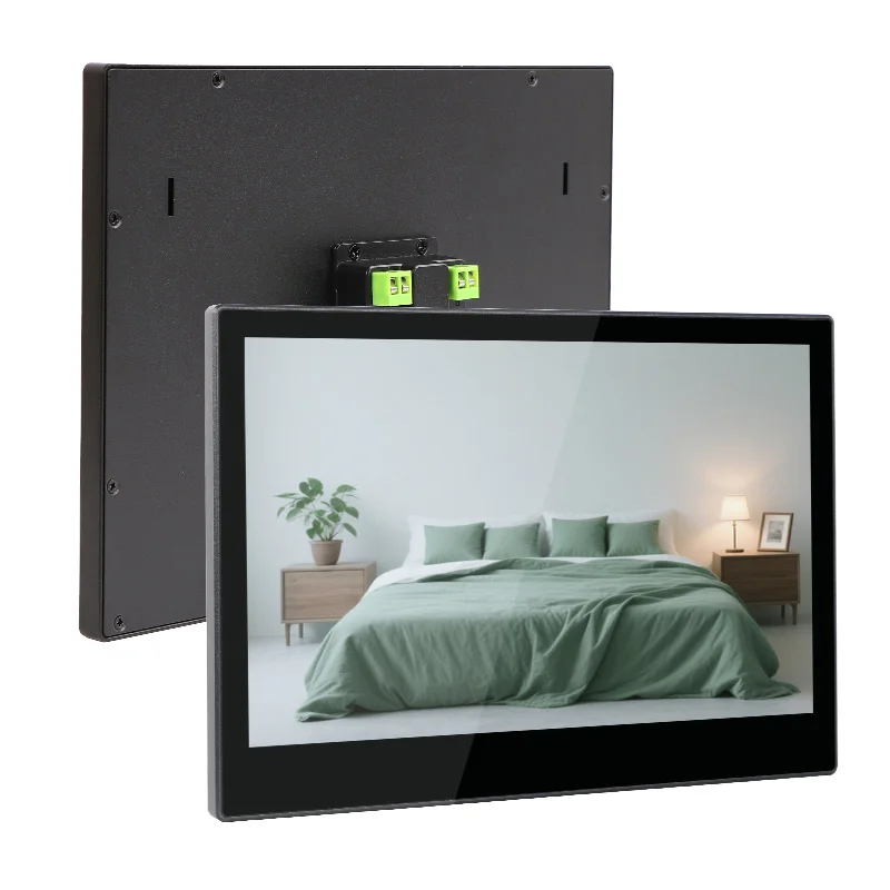 Wall Mounted Lcd Panel RK3566 Linux Android POE Tablet Smart Home Touch Terminal IoT Smart Home Controller With CNC Process
Wall Mounted Lcd Panel RK3566 Linux Android POE Tablet Smart Home Touch Terminal IoT Smart Home Controller With CNC Process