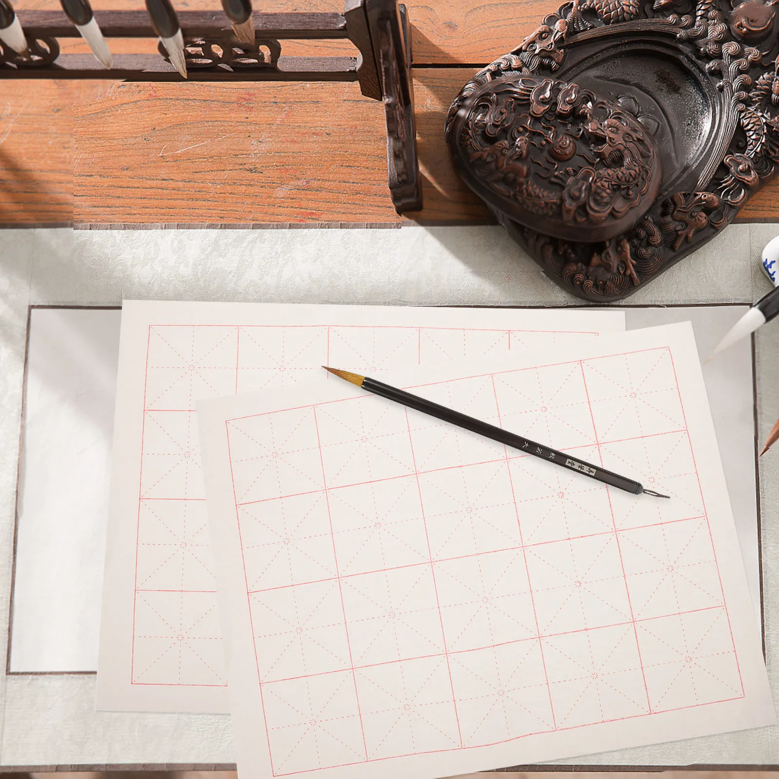 100 листов бумаги для китайской каллиграфии, рисовая бумага для тренировки письма, рукописного текста, канцелярские принадлежности Xuan Art
100 листов бумаги для китайской каллиграфии, рисовая бумага для тренировки письма, рукописного текста, канцелярские принадлежности Xuan Art