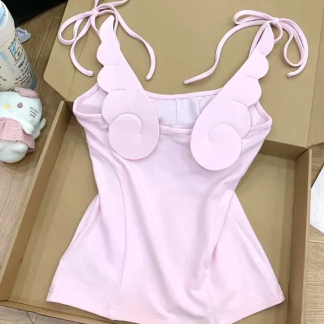 American Hot Sweetheart Angel Wings Strap Sexy Women's Strap Top Summer Women's Sweet style Beach Vacation Party Women's Top
American Hot Sweetheart Angel Wings Strap Sexy Women's Strap Top Summer Women's Sweet style Beach Vacation Party Women's Top