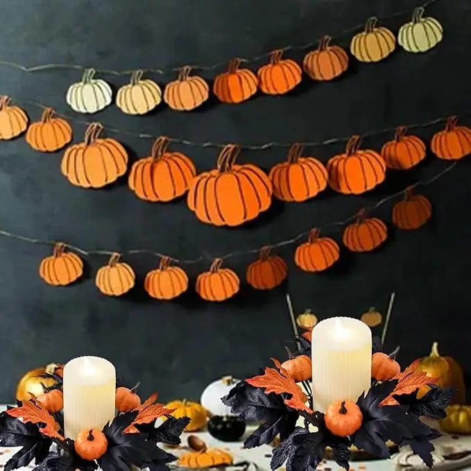 Черный клен, венок из тыквы, осенний урожай, цветочный венок, гирлянда, украшение на день благодарения, вечеринка на Хэллоуин, атмосферные принадлежности
Черный клен, венок из тыквы, осенний урожай, цветочный венок, гирлянда, украшение на день благодарения, вечеринка на Хэллоуин, атмосферные принадлежности