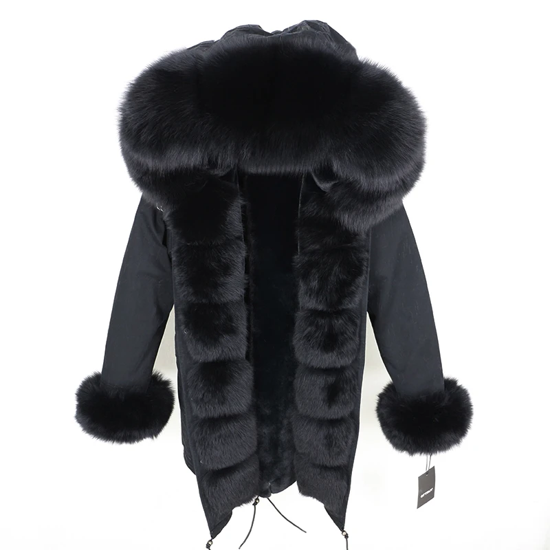 MENINA BONITA 2023 Winter Jacket Women Real Fur Coat Natural Fox Fur Collar Hood Loose Long Parkas Big Fur Outerwear Detachable
MENINA BONITA 2023 Winter Jacket Women Real Fur Coat Natural Fox Fur Collar Hood Loose Long Parkas Big Fur Outerwear Detachable