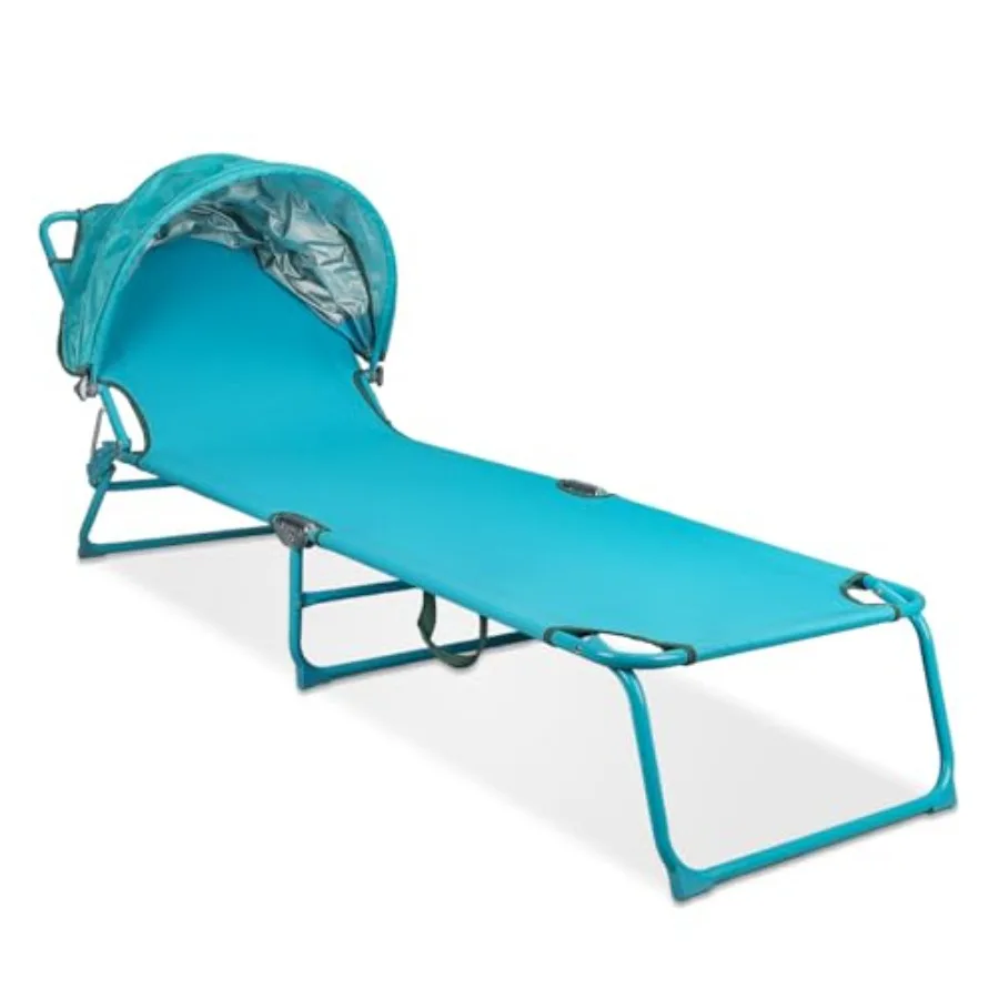 Beach Lounge Chair with Canopy Shade, Adjustable 4 Position Foldable Tanning Chair, Outdoor Heavy Duty Chaise Lounge Chair, for
Beach Lounge Chair with Canopy Shade, Adjustable 4 Position Foldable Tanning Chair, Outdoor Heavy Duty Chaise Lounge Chair, for