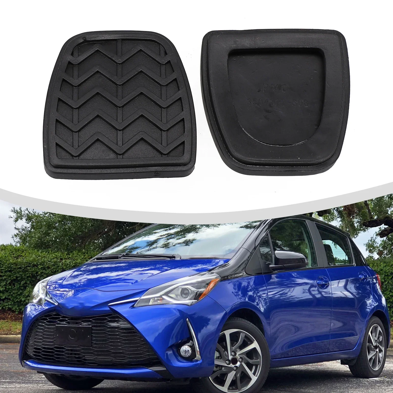 2pcs Car Brake Clutch Pedal Pad Rubber Cover 31321-52010 For Toyota For Camry For Corolla For Scion For RAV4 For Echo Accessorie
2pcs Car Brake Clutch Pedal Pad Rubber Cover 31321-52010 For Toyota For Camry For Corolla For Scion For RAV4 For Echo Accessorie