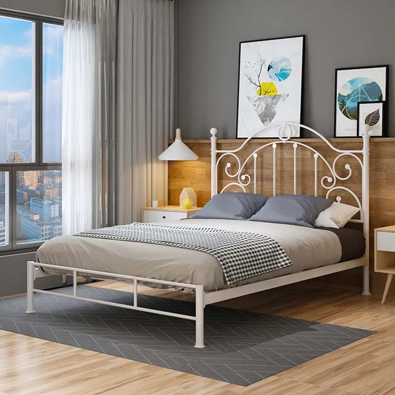 Queen Bedroom Double Bed Waterproof Simple Metal Modern Twin Frame Beds Sleeping European 2 Person Camas De Dormitorio Furniture
Queen Bedroom Double Bed Waterproof Simple Metal Modern Twin Frame Beds Sleeping European 2 Person Camas De Dormitorio Furniture