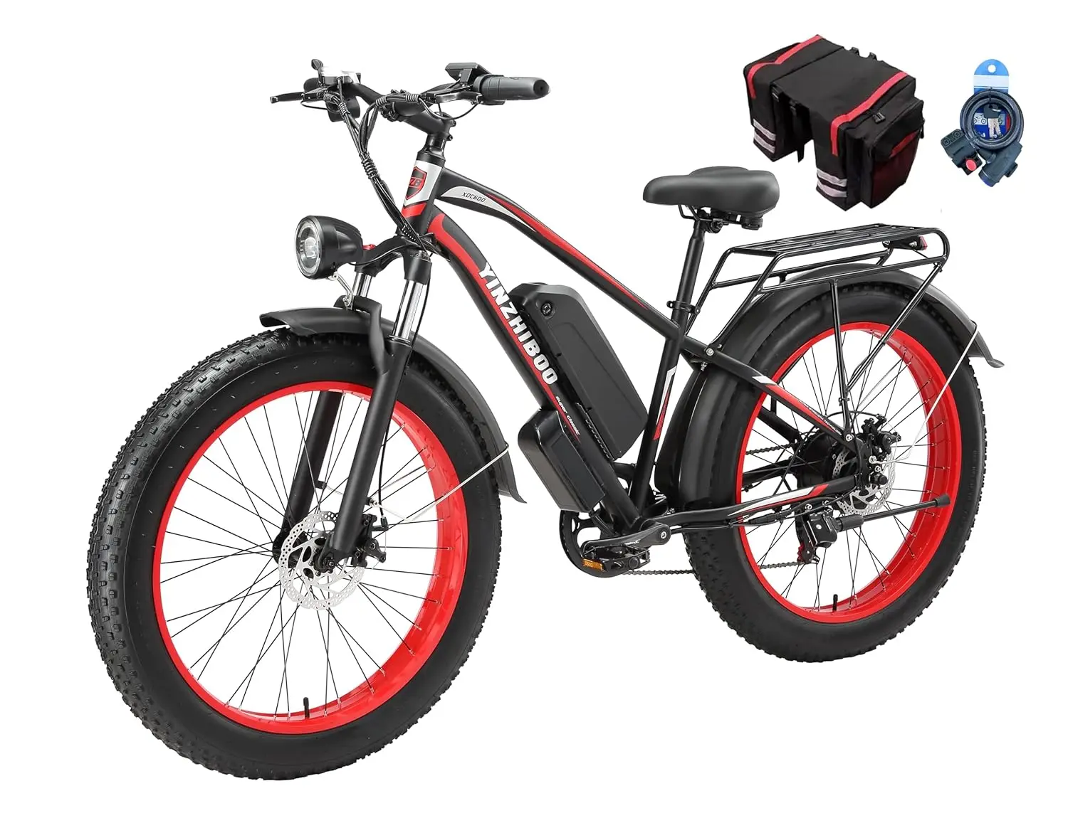 Electric Bike for Adults, 2000W Peak Motor E Bikes, 26" Fat Tire Electric Mountain Bike, 32 MPH Electric Bicycle, 48V, Custom
Electric Bike for Adults, 2000W Peak Motor E Bikes, 26" Fat Tire Electric Mountain Bike, 32 MPH Electric Bicycle, 48V, Custom