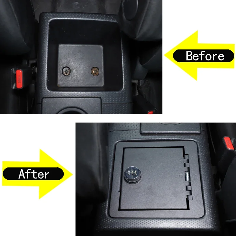 For Toyota FJ Cruiser 2007-2021 Black Car Armrest Storage Privacy Password Lock Security Safe Box Car Interior Accessories
For Toyota FJ Cruiser 2007-2021 Black Car Armrest Storage Privacy Password Lock Security Safe Box Car Interior Accessories